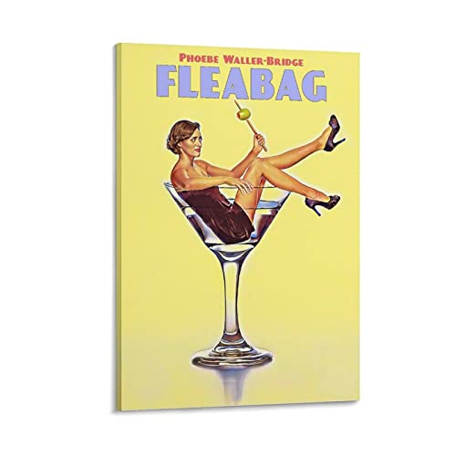 BBZL Fleabag TV-Serien-Poster, Leinwandkunst, dekorativer Gemälde, Bild, Druck, moderne Familie, Jungen, Mädchen, Schlafzimmer, Wohnzimmer, Dekoration, Poster, 20 x 30 cm von BBZL