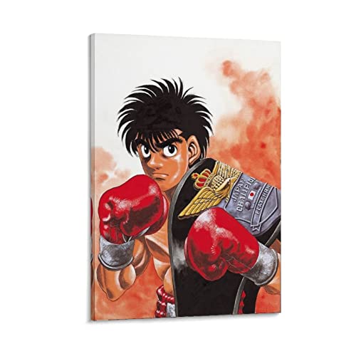 BBZL Hajime No Ippo Anime-Poster Leinwand Kunst Dekoratives Gemälde Bild Druck Modern Familie Junge Mädchen Schlafzimmer Wohnzimmer Dekoration Wanddekoration Poster 30 x 45 cm von BBZL