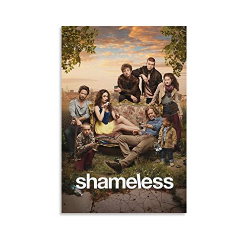 BBZL Shameless TV-Serie Poster Leinwand Kunst Dekoratives Gemälde Bild Druck Modern Familie Junge Mädchen Schlafzimmer Wohnzimmer Dekoration Wanddekoration Poster 30 x 45 cm von BBZL