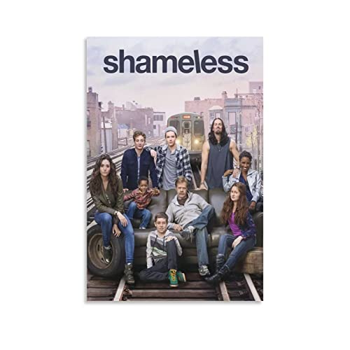 BBZL Shameless TV-Serie Poster Leinwand Kunst Dekoratives Gemälde Bild Druck Modern Familie Junge Mädchen Schlafzimmer Wohnzimmer Dekoration Wanddekoration Poster 40 x 60 cm von BBZL