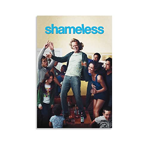 BBZL Shameless TV-Serie Poster Leinwand Kunst Dekoratives Gemälde Bild Druck Modern Familie Junge Mädchen Schlafzimmer Wohnzimmer Dekoration Wanddekoration Poster 60 x 90 cm von BBZL