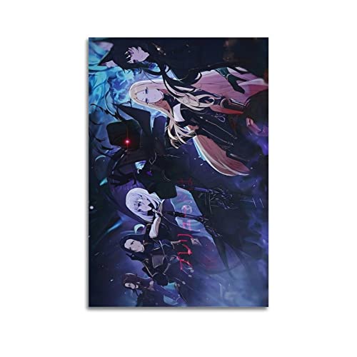 BBZL Anime8 Poster auf Leinwand, Motiv: "The Eminence in Shadow", dekorativer Gemälde, Bild, Druck, modern, Familie, Junge, Mädchen, Schlafzimmer, Wohnzimmer, Dekoration, Wanddekoration, Poster, 30 x von BBZL