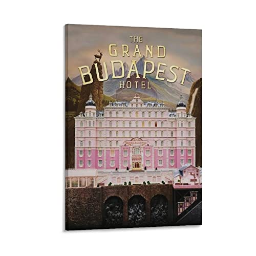 BBZL The Grand Budapest Hotel Poster Leinwand Kunst Dekoratives Gemälde Bild Druck Modern Familie Junge Mädchen Schlafzimmer Wohnzimmer Dekoration Poster 30 x 45 cm von BBZL