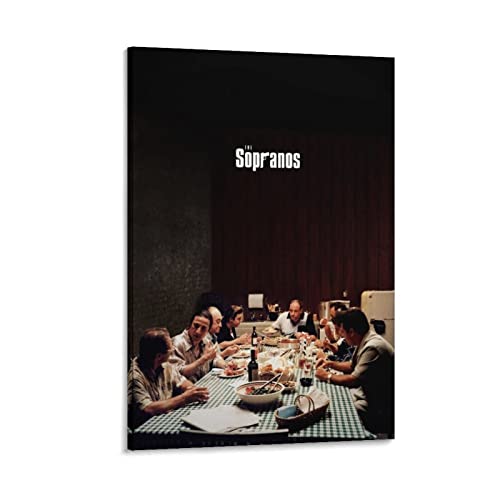 BBZL The Sopranos TV-Serie Poster Leinwand Kunst Dekoratives Gemälde Bild Druck Modern Familie Junge Mädchen Schlafzimmer Wohnzimmer Dekoration Poster 30 x 45 cm von BBZL