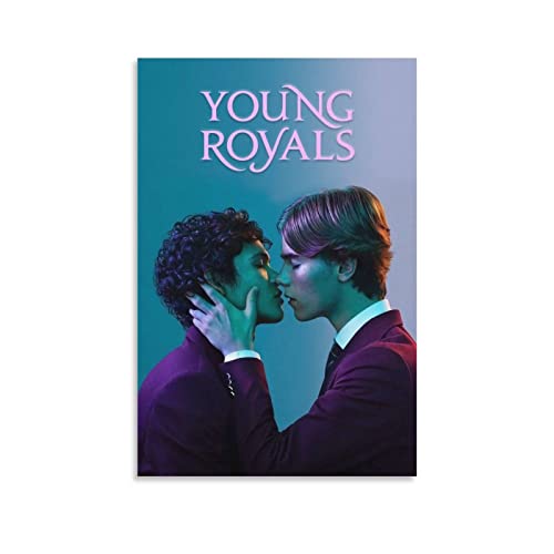 BBZL Young Royals Drama Poster Leinwand Kunst Dekoratives Gemälde Bild Druck Modern Familie Junge Mädchen Schlafzimmer Wohnzimmer Dekoration Wanddekoration Poster 40 x 60 cm von BBZL