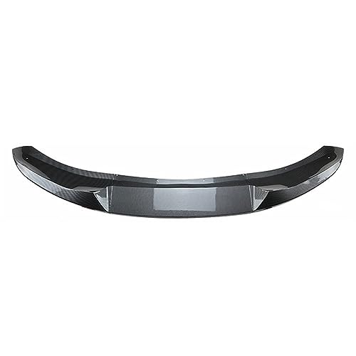 Auto Frontstoßstange Splitter Lippe Bodykit Spoiler Glänzend Schwarz Canard kompatibel für BMW X5 F15 M Sport 2014 2015 2016 2017 2018 Zubehör (Carbon Look) von BBioss
