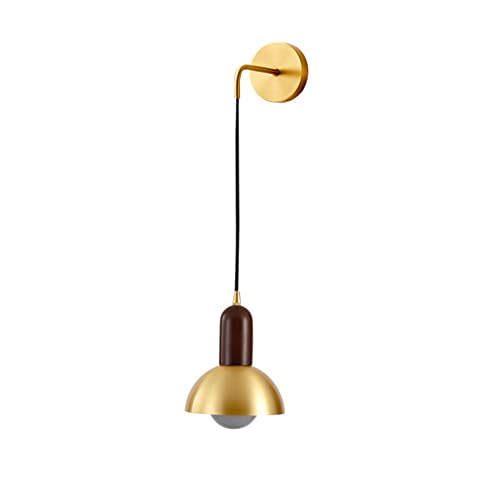 BBioss 7W LED Wandleuchte Innen 3000K Warmweiß Modern Kreativ Dekorative Wandleuchte für Wohnzimmer Schlafzimmer Flur Treppen Gold von BBioss