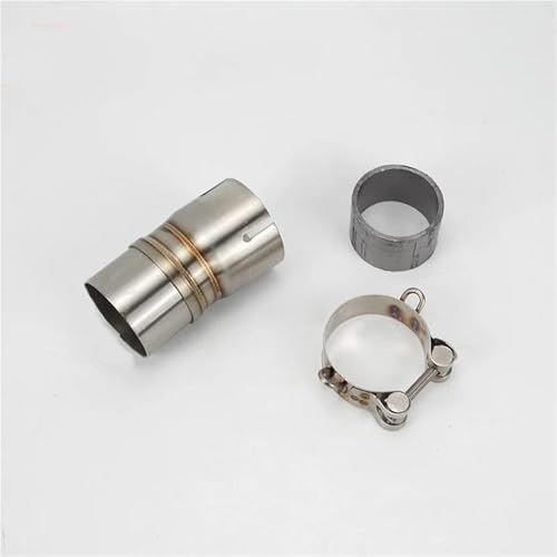 BBioss Auspuffanlage 51 mm Motorradrohr Modifizierter Anschluss Für Y&amaha YZF-R6 R6 1998-2019 (Stil 1 2006-2019) von BBioss