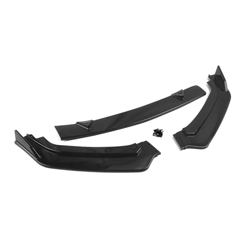 BBioss Kompatibel mit Infiniti Q60 2017 2018 2019 2020 2021 2022 Frontstoßstange Lip Spoiler Splitter Diffusor Bodykits Tuning Surround (Mattschwarz) von BBioss