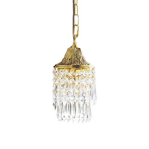 BBioss Kronleuchter, K9 Kristall Französisch Nachttischlampe Pendelleuchte von BBioss