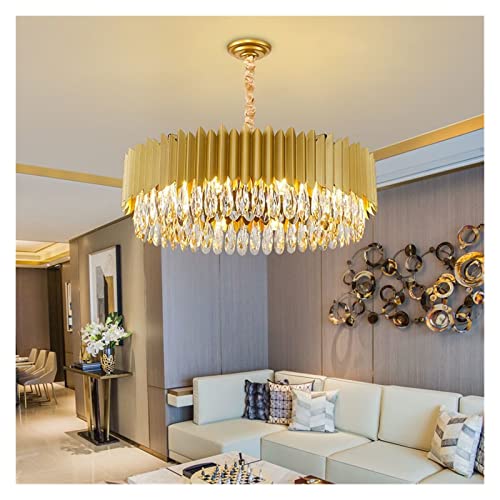 BBioss Kronleuchter, Led Moderne Kronleuchter, Runde Kristalllampe Art Deco Schwarz/Gold Kompatibel mit Wohnzimmer Küche - Schlafzimmer Esszimmer Wohnaccessoires, Moderne LED/Glo BBioss Kronleuchter, Led Moderne Kronleuchter, Runde Kristalllampe Art Deco Schwarz/Gold Kompatibel mit Wohnzimmer Küche - Schlafzimmer Esszimmer Wohnaccessoires, Moderne LED/Glo von BBioss