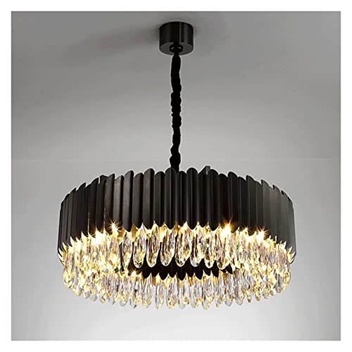 BBioss Kronleuchter, Led Moderne Kronleuchter, Runde Kristalllampe Art Deco Schwarz/Gold Kompatibel mit Wohnzimmer Küche - Schlafzimmer Esszimmer Wohnaccessoires, Moderne LED/Glo BBioss Kronleuchter, Led Moderne Kronleuchter, Runde Kristalllampe Art Deco Schwarz/Gold Kompatibel mit Wohnzimmer Küche - Schlafzimmer Esszimmer Wohnaccessoires, Moderne LED/Glo von BBioss