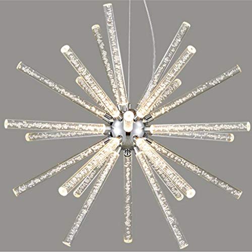 BBioss LED-Deckenleuchte aus Kristall, modernes und schlichtes Design, ideal für Wohnzimmer, Restaurant, Bar, Kinderzimmer oder Schlafzimmer, 72 cm von BBioss