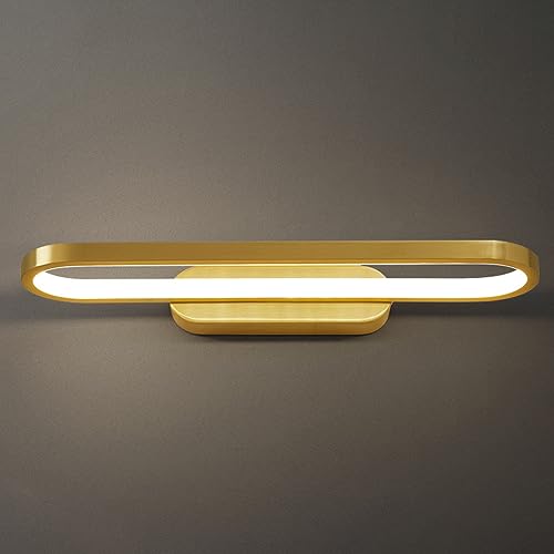 BBioss LED-Wandleuchte aus Messing, Nachttisch, 18 W, goldfarben, für Wohnzimmer, Schlafzimmer und Flur, mit 3 Farbtemperaturen BBioss LED-Wandleuchte aus Messing, Nachttisch, 18 W, goldfarben, für Wohnzimmer, Schlafzimmer und Flur, mit 3 Farbtemperaturen von BBioss