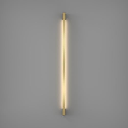 BBioss Lineare LED-Wandleuchte, Beleuchtung aus Messing, 3 Farbmodi, für Schlafzimmer, Nachttisch, Wohnzimmer, Flur BBioss Lineare LED-Wandleuchte, Beleuchtung aus Messing, 3 Farbmodi, für Schlafzimmer, Nachttisch, Wohnzimmer, Flur von BBioss