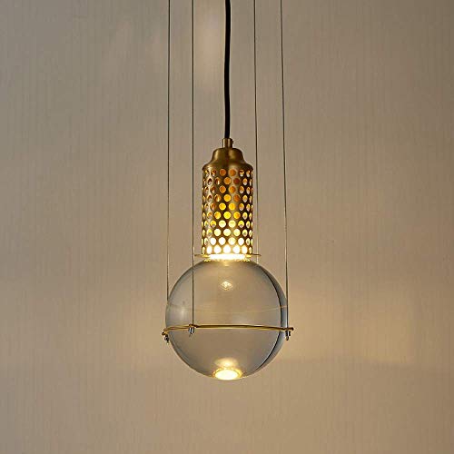 BBioss Moderne Hängeleuchten, Kristall-Pendelleuchte, Kronleuchter aus Metall und Kupfer, luxuriöse Atmosphäre, E14-Sockel, für Schlafzimmer, Innenbereich, Nachttisch BBioss Moderne Hängeleuchten, Kristall-Pendelleuchte, Kronleuchter aus Metall und Kupfer, luxuriöse Atmosphäre, E14-Sockel, für Schlafzimmer, Innenbereich, Nachttisch von BBioss