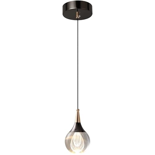 BBioss Moderne Pendelleuchte aus Silber mit Kristallbeleuchtung, Deckenleuchte für Esszimmer, Bad, Schlafzimmer, Wohnzimmer, LED Mini BBioss Moderne Pendelleuchte aus Silber mit Kristallbeleuchtung, Deckenleuchte für Esszimmer, Bad, Schlafzimmer, Wohnzimmer, LED Mini von BBioss