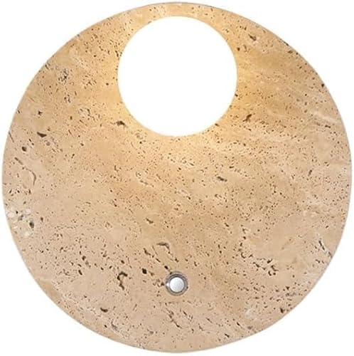 BBioss Moderne Wandleuchte, Wandleuchte aus Naturstein, halbeingelassene Leuchte mit Kugel aus Milchglas, große Beleuchtung aus Marmor, Lampe aus der Mitte des Jahrhunderts, für Schlafzimmer BBioss Moderne Wandleuchte, Wandleuchte aus Naturstein, halbeingelassene Leuchte mit Kugel aus Milchglas, große Beleuchtung aus Marmor, Lampe aus der Mitte des Jahrhunderts, für Schlafzimmer von BBioss