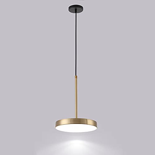 BBioss Runde LED-Pendelleuchte, moderne Deckenleuchte für Kücheninsel, 12 W, für Schlafzimmer, Nachttisch, Esstisch, Pendelleuchten Minim BBioss Runde LED-Pendelleuchte, moderne Deckenleuchte für Kücheninsel, 12 W, für Schlafzimmer, Nachttisch, Esstisch, Pendelleuchten Minim von BBioss