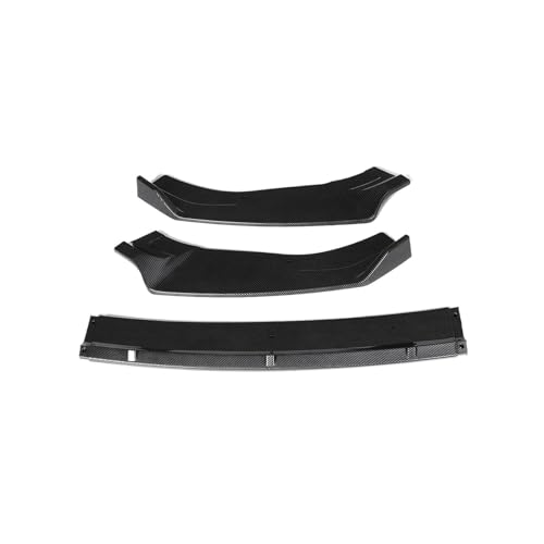 Frontstoßstange Splitter Lippe kompatibel mit VW Golf 7 Facelift MK7.5 R GTI GTD GTE R-line 2014-2019 BBioss Diffusor Guard Cover (Carbon Look) von BBioss