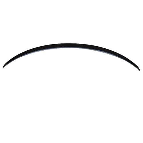 Geeignet für Tesla Modell 3 Hochland Heckklappe Spoiler Flügel P Stil Auto Heckklappe Trim Decklid Lip Karosserie Zubehör 2024 (3 Helle Schwarz) von BBioss