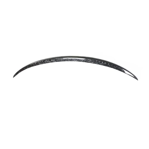 Geeignet für Tesla Modell Y 2024 Echt Carbon Faser Spoiler Auto Heckklappe Heckflügel Matte Glänzend Außen Modifikation 3 Zubehör (Y Schmieden) von BBioss