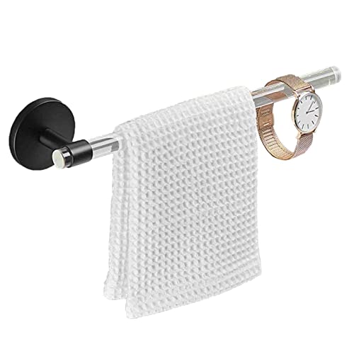 Handtuchregal Selbstklebend Handtuchhalter Wandmontage Handtuchständer Ohne Bohren Edelstahl/Acryl Multifunktional für Badezimmer Handtuchregal Selbstklebend Handtuchhalter Wandmontage Handtuchständer Ohne Bohren Edelstahl/Acryl Multifunktional für Badezimmer von BBioss