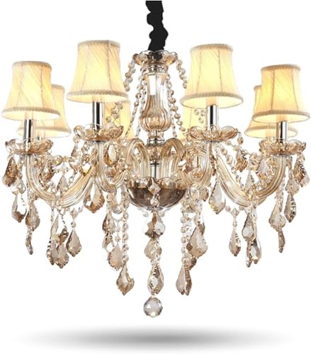 Moderner Kristall-Kronleuchter mit verstellbarer Höhe, eleganter Kerzenstil für Heimdekoration, 12 Lampen, zweischichtiges Design, ideal für Esszimmer oder Wohnzimmer Moderner Kristall-Kronleuchter mit verstellbarer Höhe, eleganter Kerzenstil für Heimdekoration, 12 Lampen, zweischichtiges Design, ideal für Esszimmer oder Wohnzimmer von BBioss