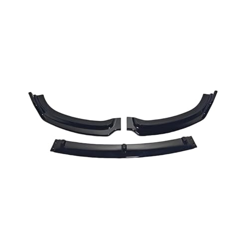 Passend für BMW Auto Front Stoßstange Spoiler Lip F30 F31 3 Series Standard 2013-2019 Karosserie-Kit ABS Kunststoff Untere Splitter Schutzplatte (Glänzend Schwarz) von BBioss