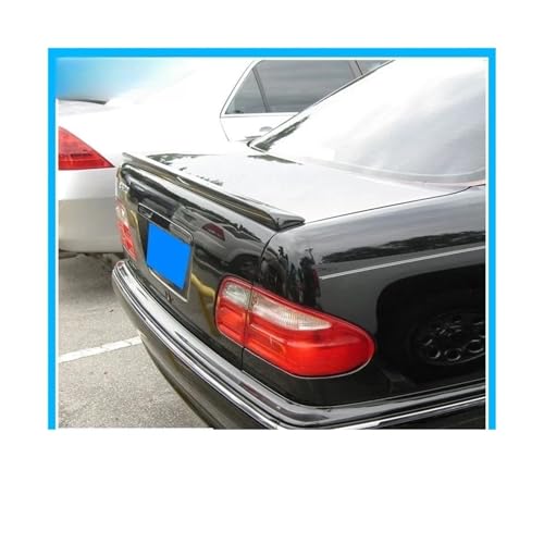 Passend für Mercedes W210 A Typ E320 E430 E55 E200 E260 E63 1995-2002 Kohlefasermaterial Auto Heckflügel Farbe Spoiler (Echtfaser) von BBioss
