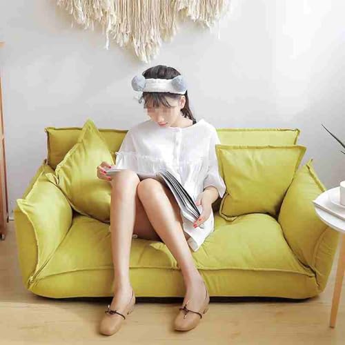 Sitzsack Sofa Bodensofa Lazy Sofa Bodensofa Bett Klappbares Schlafbett Mit 5-Positionen-Rückenlehne 2 Kissen Umwandelbare Futoncouch Für Wohnzimmer Fruchtgrün 1 Sitzsack Sofa Bodensofa Lazy Sofa Bodensofa Bett Klappbares Schlafbett Mit 5-Positionen-Rückenlehne 2 Kissen Umwandelbare Futoncouch Für Wohnzimmer Fruchtgrün 1 von BBioss