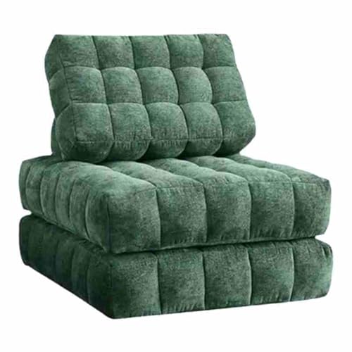 Sitzsack Sofa Bodensofa Lazy Sofa Klappsofabett - Umwandelbarer Schlafsessel mit Kissen, Ausklappbare Couch, Memory Foam-Bodenmatratze, Futon-Couch, für Wohnzimmer/Schlafsaal/Gästezimmer/Zuhause, Avoc von BBioss