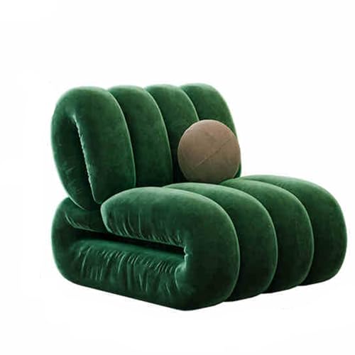 Sitzsack Sofa Bodensofa Lazy Sofa Lazy Floor Couch Übergroßer Sitzsack für Erwachsene Große Liegestühle mit Memory Schaum mit hoher Rückfederung für Wohnzimmer Schlafzimmer Salon Büro grün von BBioss