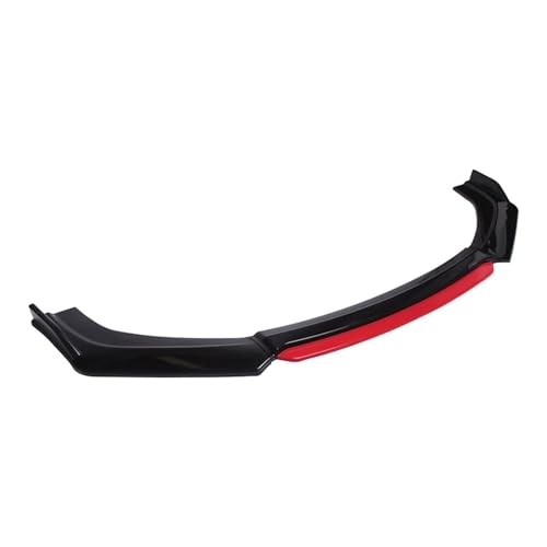 Universal 4 Stück Auto Frontstoßstange Splitter Lippe Diffusor Spoiler für VW Golf MK5 MK6 MK7 kompatibel mit Corolla Camry Subaru Kia (Schwarz glänzend Universal 4 Stück Auto Frontstoßstange Splitter Lippe Diffusor Spoiler für VW Golf MK5 MK6 MK7 kompatibel mit Corolla Camry Subaru Kia (Schwarz glänzend von BBioss