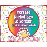 Erhöhen Sie Die Größe Ihrer Decke Auf 30x30 von BBsForBabies