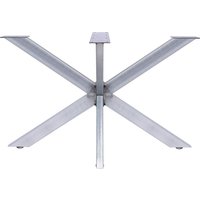 Bc-elec - 407002-N tischgestell Kreuzgestell spider lackiertem Stahl 150x78x71 Tischkufen Möbelgestell Tischbeine von BC-ELEC