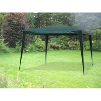 Bc-elec - 5300-0003-green PAVILLON GARTENPAVILLON PARTYZELT GARTENZELT GARTEN ZELT BIERZELT 3X3M GRÜN von BC-ELEC