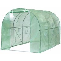 Bc-elec - 5662-0501 Gewächshaus Garten Gewächshaus Tunnel 3 Abschnitte 3.5x2x2m 7m² 3 Abschnitte von BC-ELEC