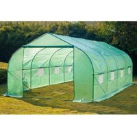 5662-0502 Tunnel Gewächshaus 6m x 3m x 2m 18m² - Bc-elec von BC-ELEC