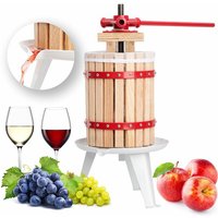 Bc-elec - 6L-FP 6L mechanischer Obst- und Zitruspresse in Eichenholz von BC-ELEC