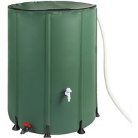 BS400008 Regentonne 200L 60x72cm Regenwassertank Wassertank Regenwasserfass Zisterne Tank mit Gartenschlauch Ausgang - Grün - Bc-elec von BC-ELEC