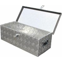 Bc-elec - NETTB-18 Werkzeugkoffer ALU, Aufbewahrungsbox Aluminium-Transportbox für Fahrzeug 76x33x25cm 60 Liter von BC-ELEC