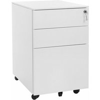 PCP390-1W Stahl-Mobilcontainer mit Schubladen Büroschrank Mobilcontainer auf Rädern - Bc-elec von BC-ELEC