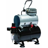 Bc-elec - TC-20T ÖLFREIER MINI-KOMPRESSOR AIRBRUSH KOMPRESSOR DRUCKLUFT AS186 4 BAR LUFTTANK von BC-ELEC