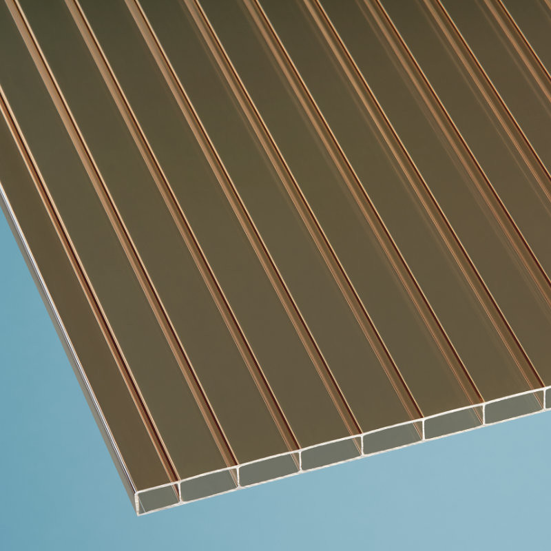 Terrassendach Komplettset mit hochwertigem Alu Verlegeprofil bronce anti-drop 16 Acryl Terrassendach Komplettset mit hochwertigem Alu Verlegeprofil bronce anti-drop 16 Acryl von Scobalit