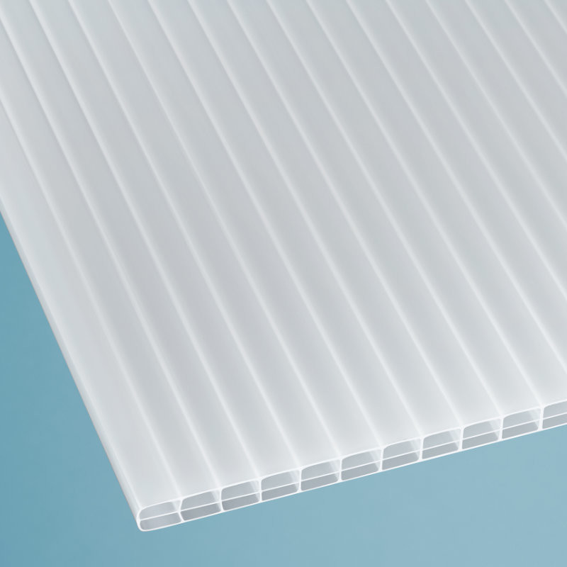 Terrassendach Komplettset mit hochwertigem Alu Verlegeprofil opal-weiß 16 Polycarbonat Terrassendach Komplettset mit hochwertigem Alu Verlegeprofil opal-weiß 16 Polycarbonat von Scobalit