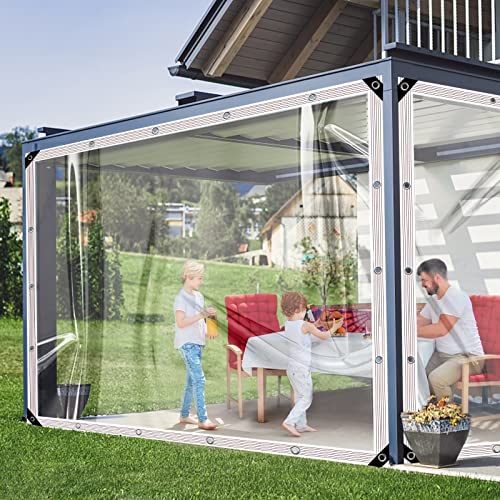 BCBIG Plane Transparent mit ösen wasserdichte Durchsichtig Abdeckplane PVC 420 g/m² Für Pavillon, Balkon, Balkonmöbel,Gartenmöbel. mit Seil 2x3m BCBIG Plane Transparent mit ösen wasserdichte Durchsichtig Abdeckplane PVC 420 g/m² Für Pavillon, Balkon, Balkonmöbel,Gartenmöbel. mit Seil 2x3m von BCBIG