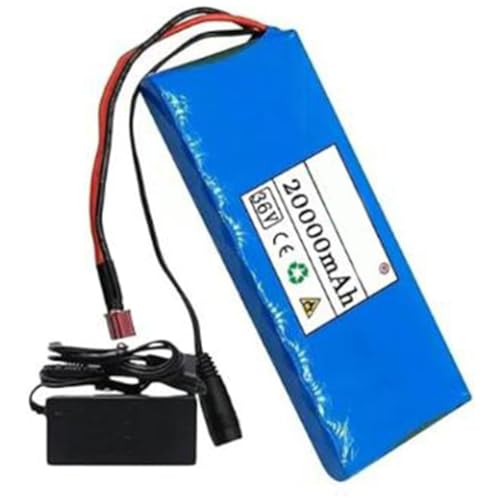 E-Bike Pedelec Akku 36V 20Ah 10S1P Ebike Akkupack Eingebauter BMS PVC Akku Wiederaufladbarer Li-Ionen Akku Mit Ladegerät XT60 von BCBKD
