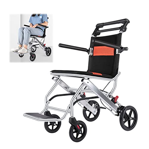 Rollator Rollstuhl 2 in 1,Rollator Faltbar und Leicht,Rollator Schmal für Wohnung, Rollatoren,Rollstuhl Rollator Kombination Rollator Sitz mit Rückenlehne 4 Räder mit klappbares Fußpedal Gehhilfe von BCBKD