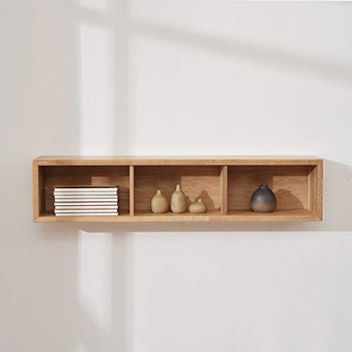 BCCCLLLSA Wandregal aus Holz, schwebendes Regal für Lobby/Theke/Arbeitszimmer/Wohnzimmer, Badezimmer, minimalistischer Stil () von BCCCLLLSA